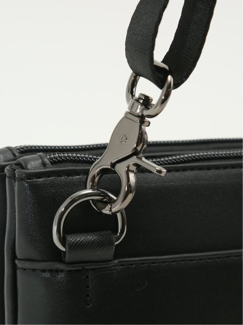 ダブルジッパー 2WAY クラッチバック