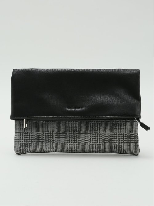 チェック柄 2WAY クラッチバック