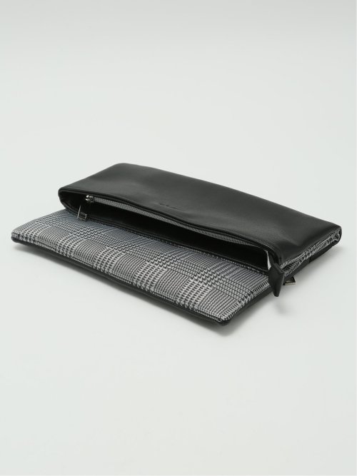 チェック柄 2WAY クラッチバック