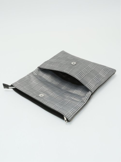 チェック柄 2WAY クラッチバック