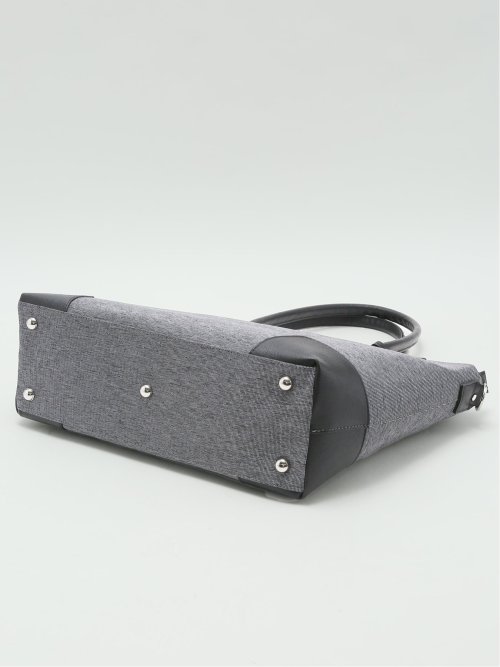 ツイル配色  2WAYトートバッグ A4対応