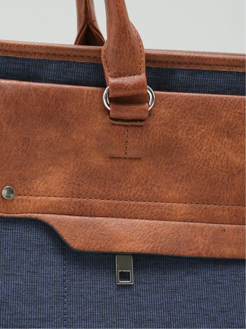 ツイル配色  2WAYトートバッグ A4対応