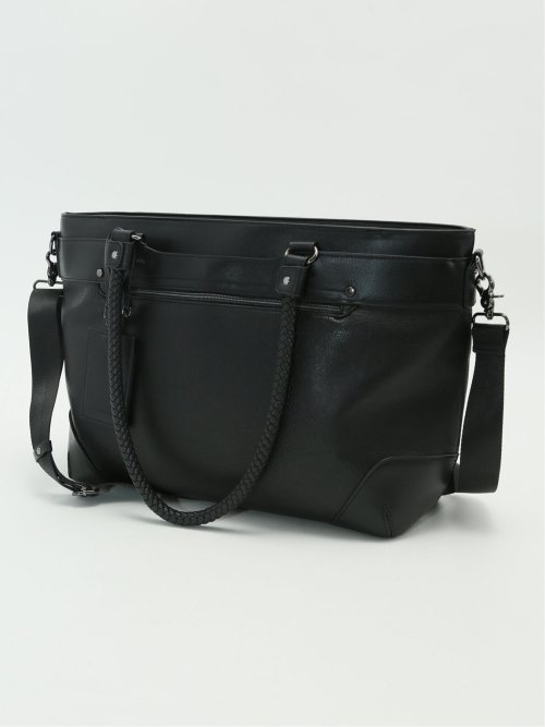 ムラ型押し トートバッグ A4対応