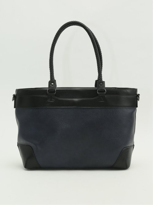 ムラ型押し トートバッグ A4対応