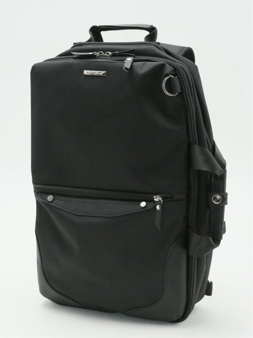 杢ポリ 3WAYバックパック(Other 05黒): バッグ | TAKA-Q ONLINE SHOP