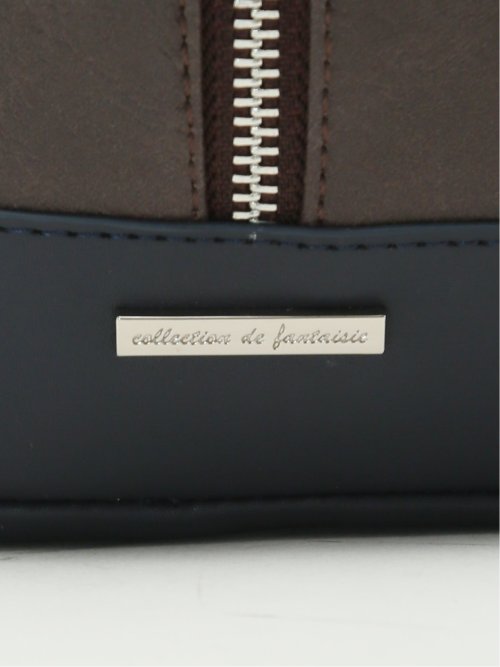 配色 ボディバッグ