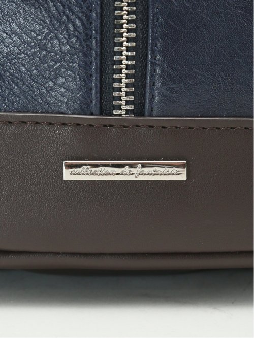 配色 ボディバッグ