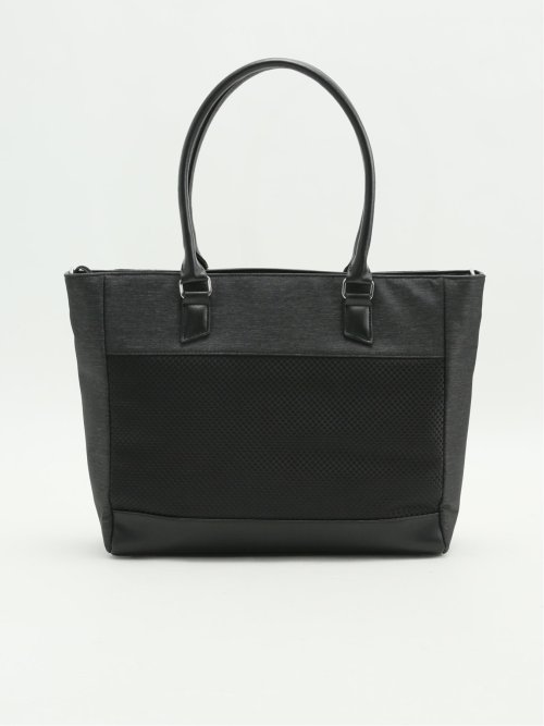 撥水 市松切替 2WAYトートバッグ A4対応