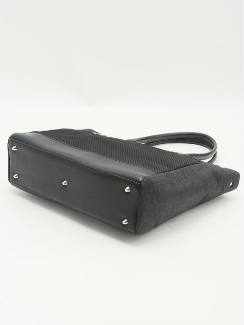 撥水 市松切替 2WAYトートバッグ A4対応