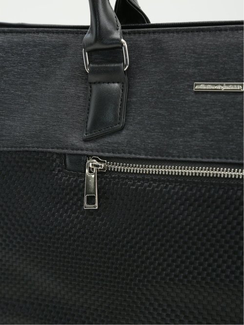 撥水 市松切替 2WAYトートバッグ A4対応