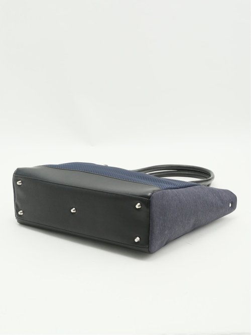 撥水 市松切替 2WAYトートバッグ A4対応