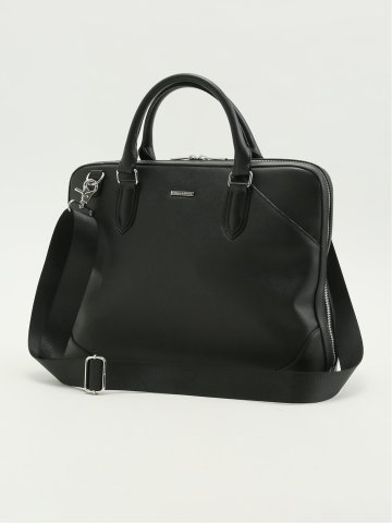 サフィアーノ型押し 2WAYブリーフバッグ A4対応