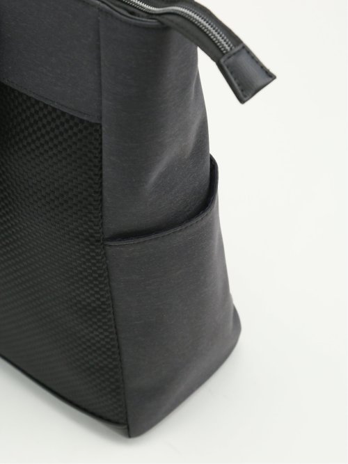 ブロックチェック トートバッグ A4対応