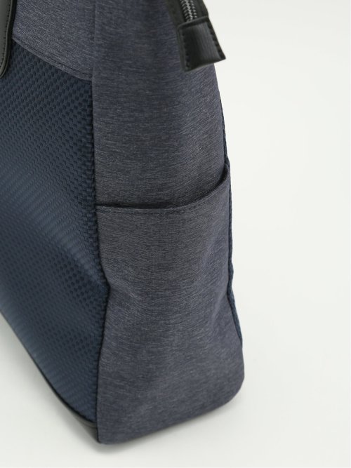 ブロックチェック トートバッグ A4対応