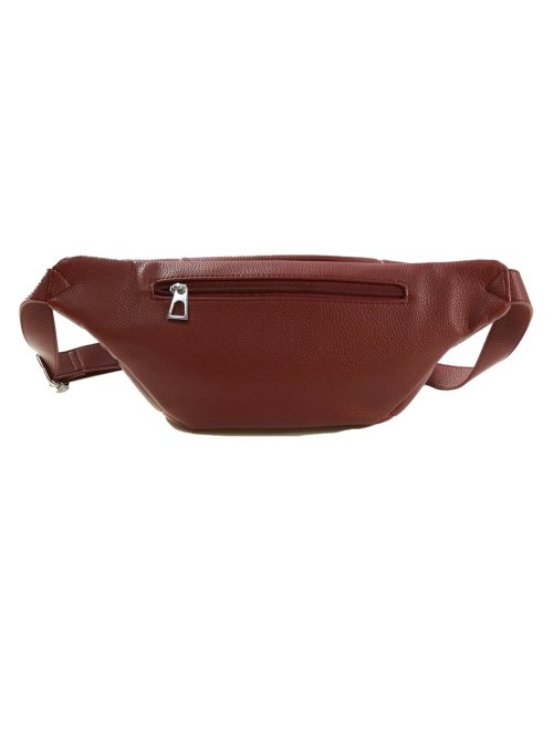 シボ調ZIP使い 横ボディバッグ