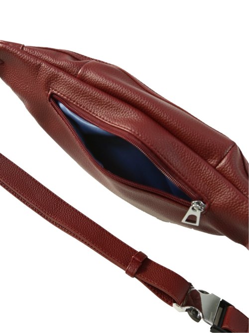 シボ調ZIP使い 横ボディバッグ