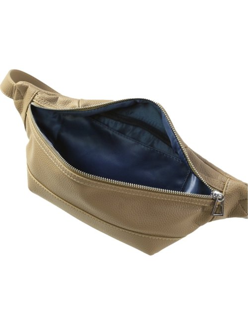 シボ調ZIP使い 横ボディバッグ