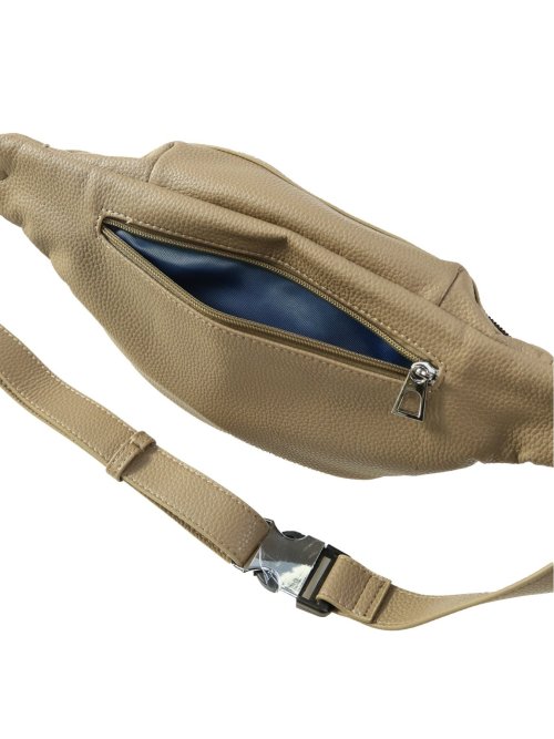 シボ調ZIP使い 横ボディバッグ