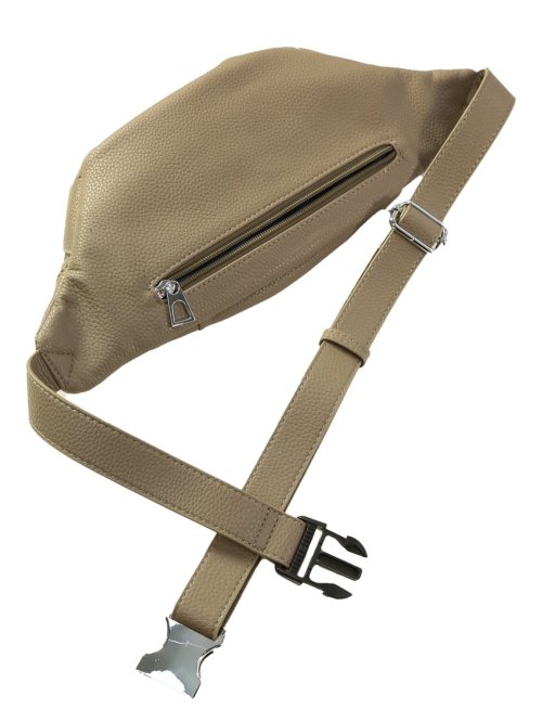 シボ調ZIP使い 横ボディバッグ