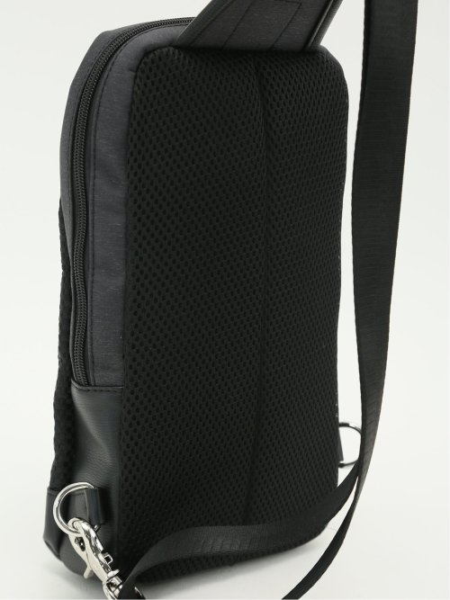 ブロックチェック ボディバッグ