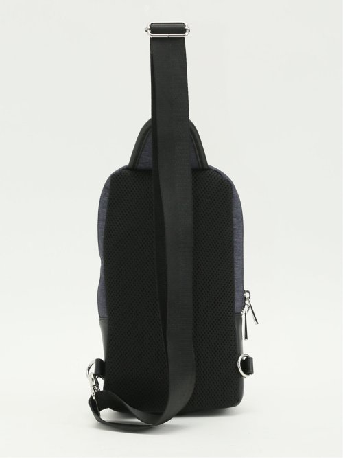 ブロックチェック ボディバッグ