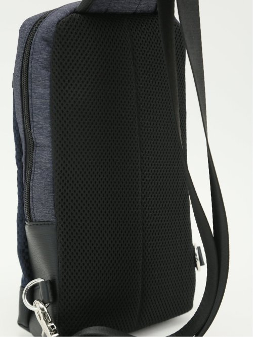 ブロックチェック ボディバッグ