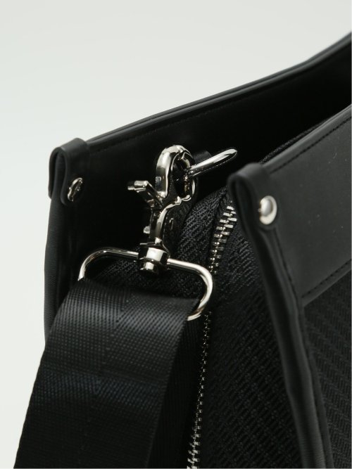 ダブルポケット 2WAYブリーフバッグ A4対応(Other 05黒): バッグ