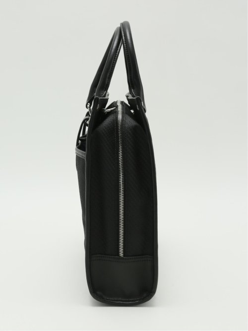 ダブルポケット 2WAYブリーフバッグ A4対応(Other 05黒): バッグ