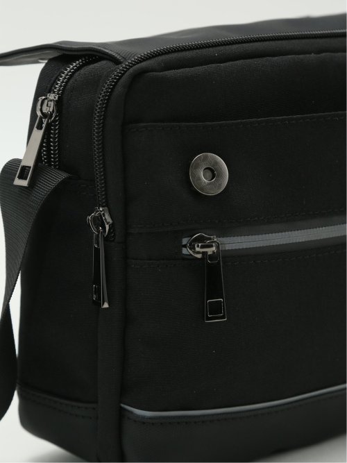 フラップ付き 横型 ボディバッグ(Other 05黒): バッグ | TAKA-Q ONLINE