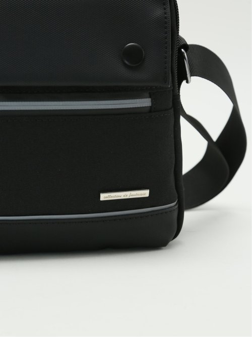 フラップ付き 横型 ボディバッグ(Other 05黒): バッグ | TAKA-Q ONLINE