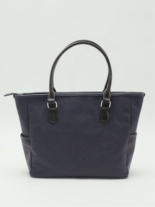 編地型押し トートバッグ A4対応