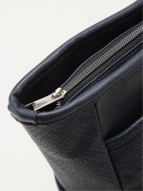 編地型押し トートバッグ A4対応