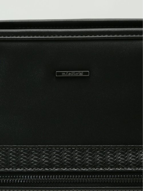 トート バッグ メンズ ビジネス 鞄 A4対応 クッションポケット 型押し 合成皮革 コンビ