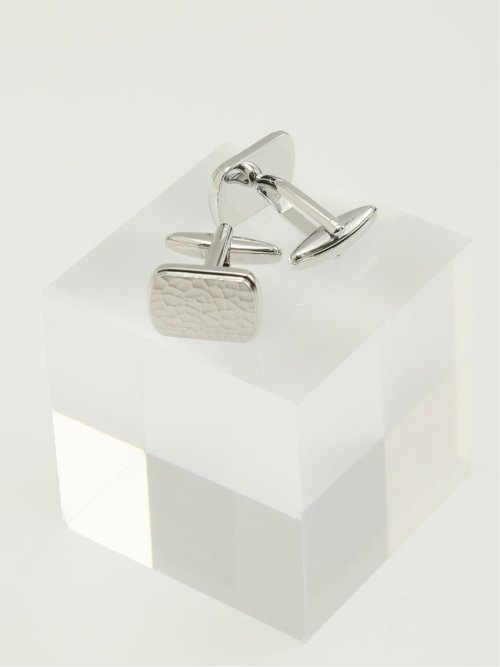 ウロコ調 レクタングルカフス