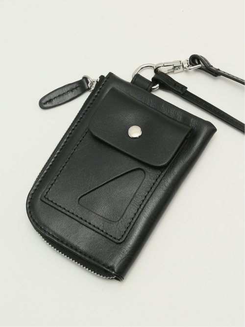 レザー コンビ ウォレット