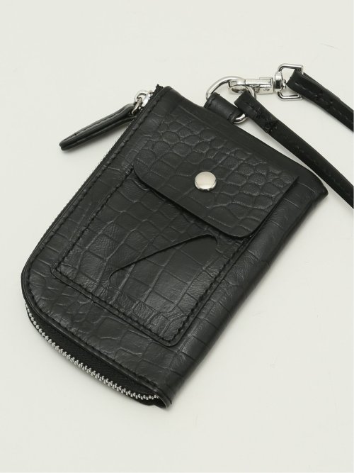 レザー コンビ ウォレット