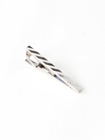 ダイヤカット 3連スワロ タイバー