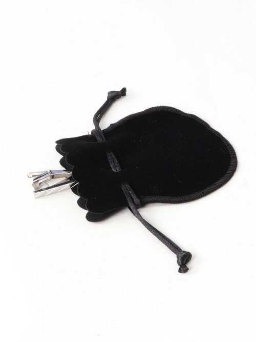 ダイヤカット 3連スワロ タイバー