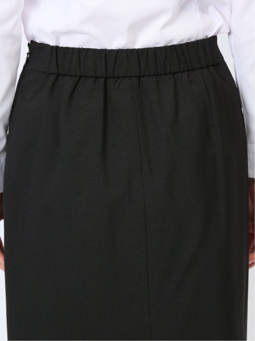 リクルート 2ボタンジャケット＋タイトスカート 黒無地