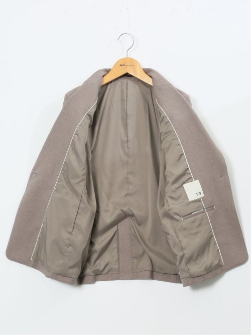 ストレッチウォッシャブル リラクシング 1ボタンジャケット＋