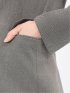 ストレッチウォッシャブル リラクシング ノーカラージャケット＋セミワイドパンツ シャークベージュ