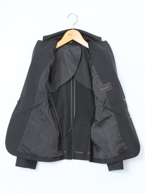 リクルート黒無地 2ボタンジャケット＋スカート＋パンツ