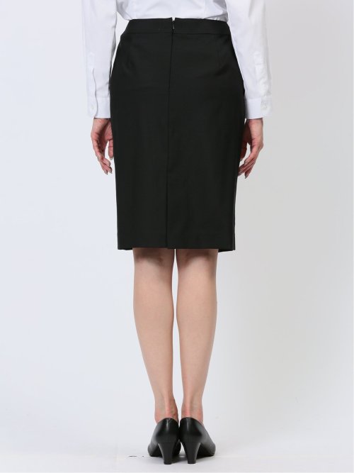 【WEB限定】黒無地 2ボタンジャケット＋スカート＋パンツ