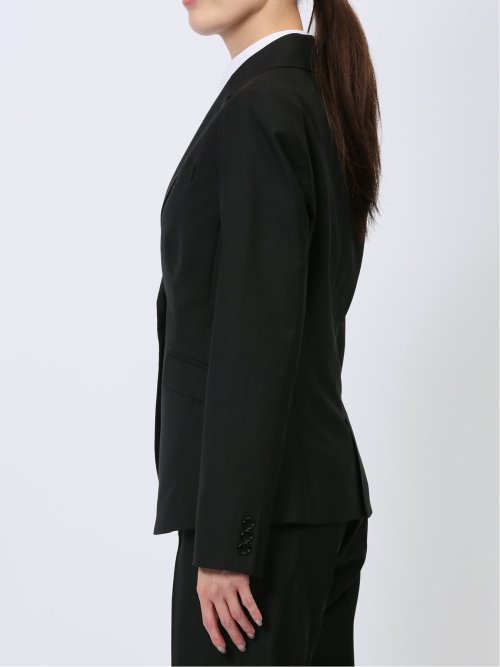 【WEB限定】黒無地 2ボタンジャケット＋スカート＋パンツ