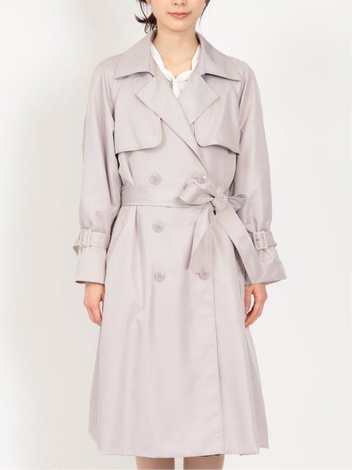 着流し ダブルトレンチコート