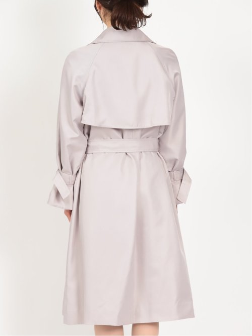 着流し ダブルトレンチコート