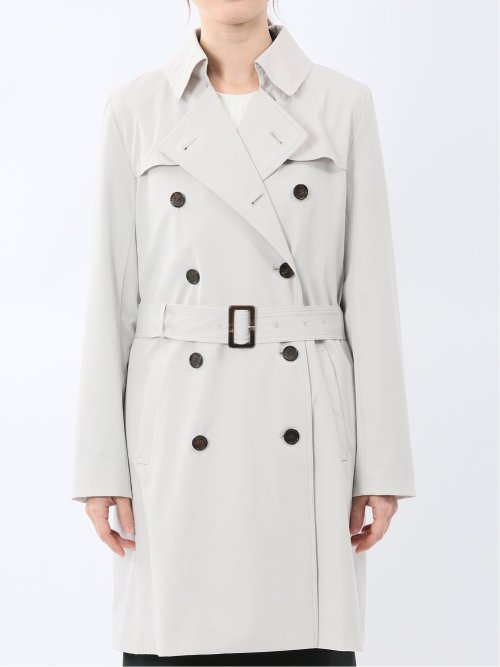 ストレッチ 撥水 ウォッシャブル トレンチコート