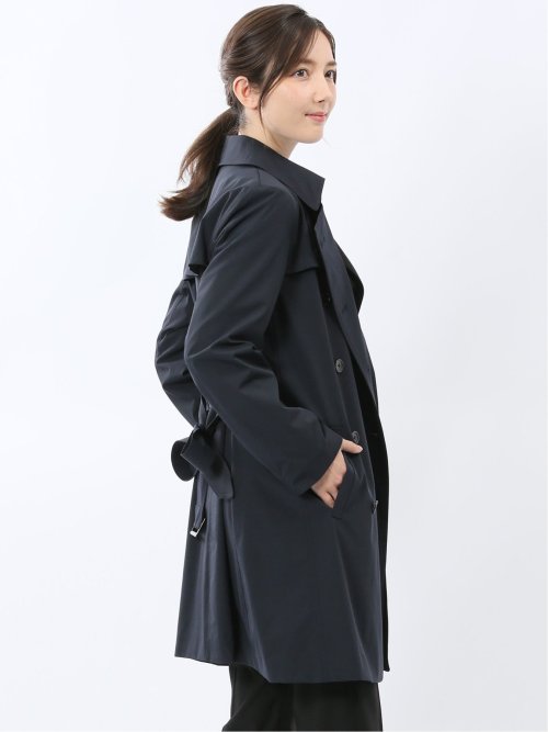 ストレッチ 撥水 ウォッシャブル トレンチコート