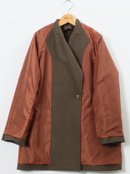 ライトシャギー メタルボタン ピーコート