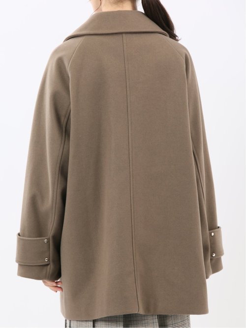 ライトシャギー メタルボタン ピーコート